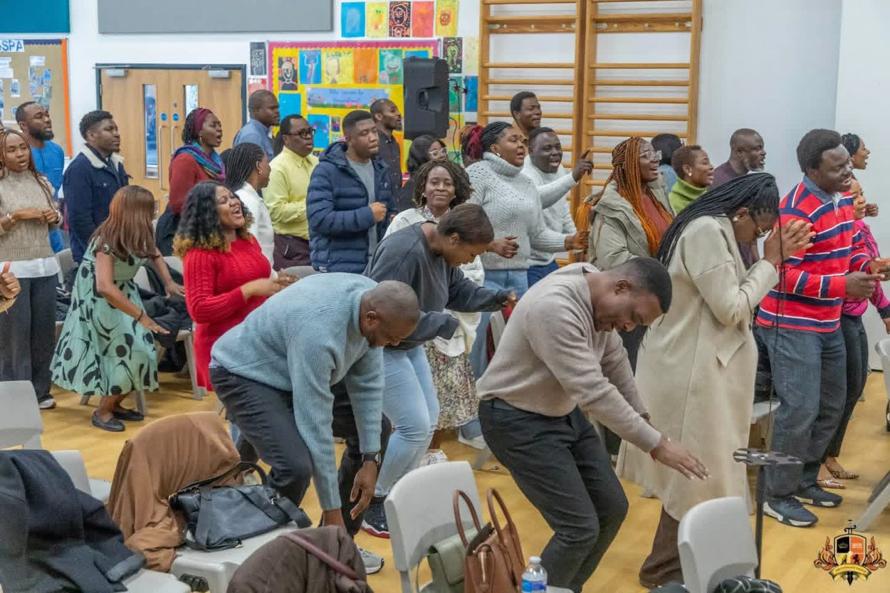 TCN congregation in worship